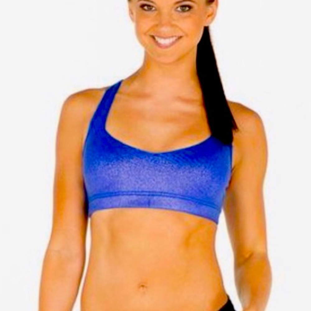 LORNA JANE | Cobalt Blue Shimmer Sports Bra